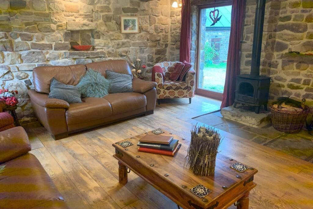 Stunning Secluded Peak District Luxurious Barn Leek Exterior foto